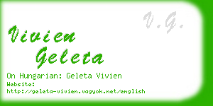 vivien geleta business card